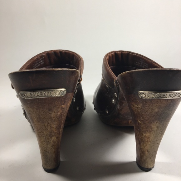 Michael Kors High Heel Clogs US 6.5 - Picture 3 of 5